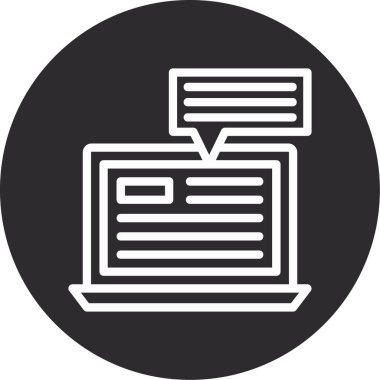 Belge simgesinin vektör illüstrasyonu