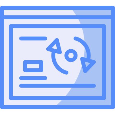 Web simgesi tasarımı vektör illüstrasyonu