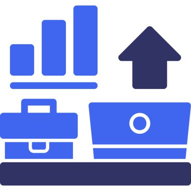 ticari finans vektör simgesi