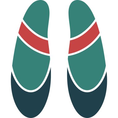 Seyahat simgesinin vektör illüstrasyonu