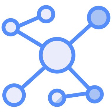 Genel bağlantı vektör simgesi