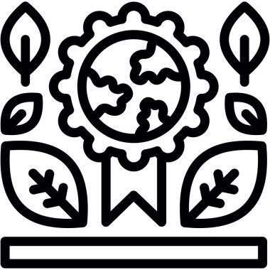 çiçek bahçesi simgesi ana hatlarıyla