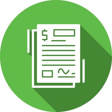 iş raporu vektör simgesi