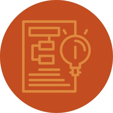 Bir kadın simgesinin vektör illüstrasyonu