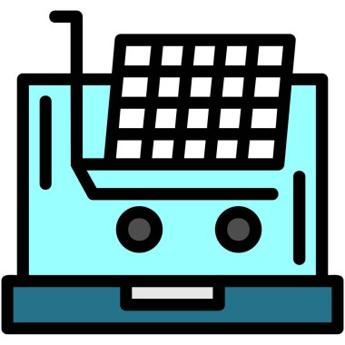 Market alışveriş simgesi