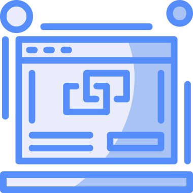 ağ internet simgesi çizimi