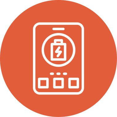 Vektör telefon simgesi illüstrasyonu