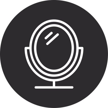 Mikrofon. Web simgesi basit illüstrasyon