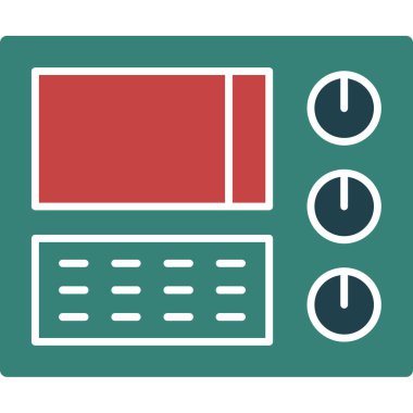 denetim paneli vektör simgesi