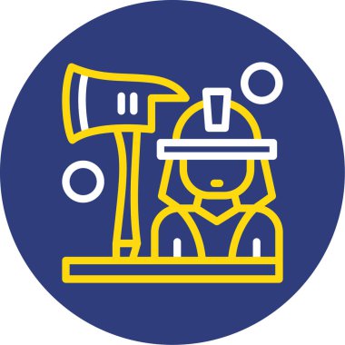 inşaat simgesi vektörü, vektör tasarımı