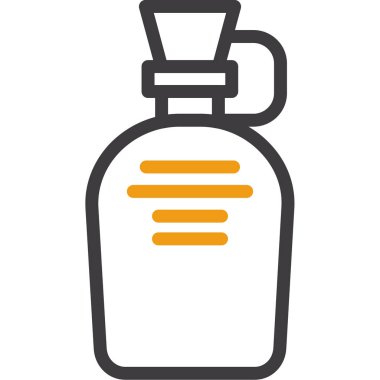 içecek şişesi simgesi ana hatlarıyla