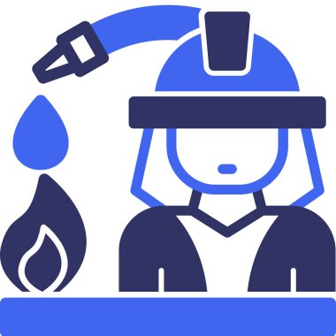 su damlası ağ simgesi, basit illüstrasyon