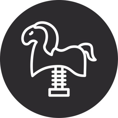 hayvan simgesi vektör illüstrasyonu