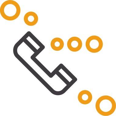 Bir zincir simgesinin vektör illüstrasyonu