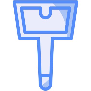 Çekiç simgesi. Vektör çizim