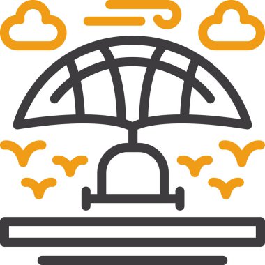 hava bulutu hava durumu simgesi - özet biçimi