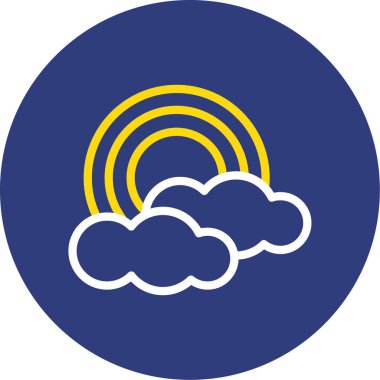 vektör Bulut simgesi illüstrasyonu