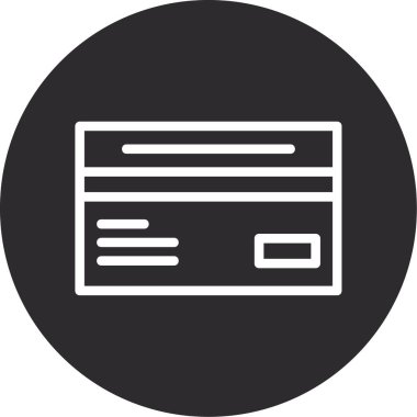 vektör Kart Simgesi illüstrasyonu