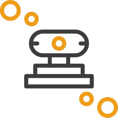 Yemek. Web simgesi basit illüstrasyon