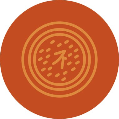 Pizza web simge vektör çizim