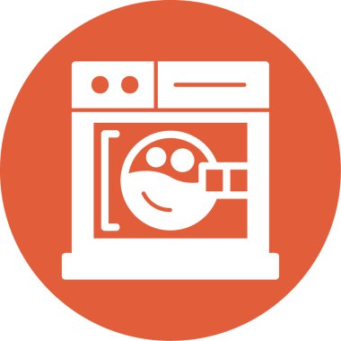 Mutfak makinesi simgesi, basit biçim