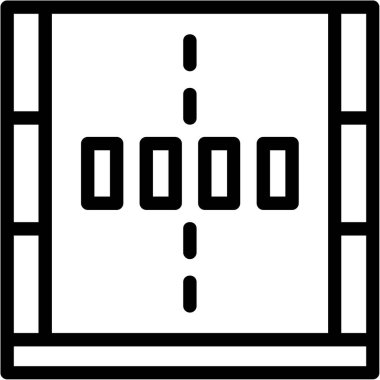 Modern b 'nin vektör illüstrasyonu eksik simgesi