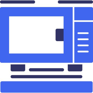 Bilgisayar. Web simgesi basit tasarım