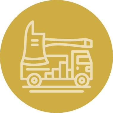 Vektör modern yol simgesinin gösterimi