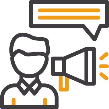 Müşteri servisi vektör simgesi