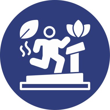 İnsan simgesinin vektör illüstrasyonu