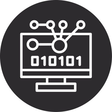 vektör kodu simgesi