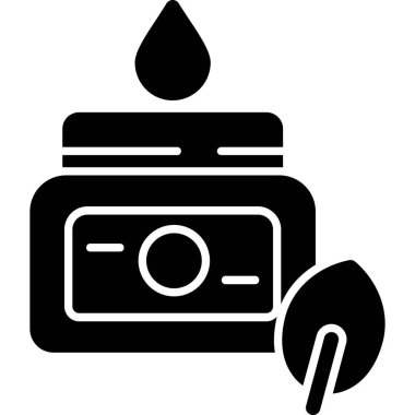 Yağ ikonu. Beyaz arkaplanda izole edilmiş web tasarımı için yağ vektör simgelerinin basit çizimi