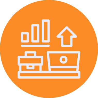 seo modern simgesinin vektör illüstrasyonu