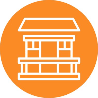 Vektör illüstrasyonu, simge ögesi arkaplanı