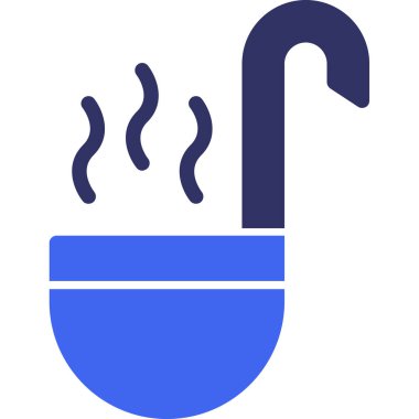 kahve sıcak simgesi ana hatlarıyla