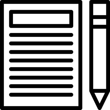 belge simgesi vektör illüstrasyonu