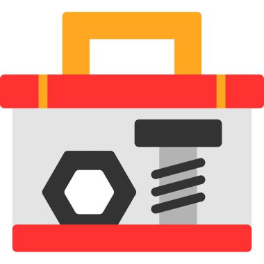 kutu paket lojistik simgesi düz biçimli