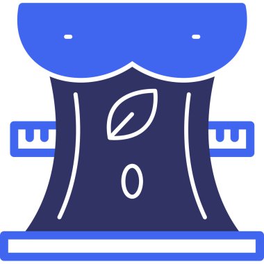 Fabrika. Web simgesi basit illüstrasyon