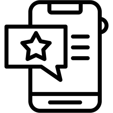 Akıllı telefon. Web simgesi basit tasarım