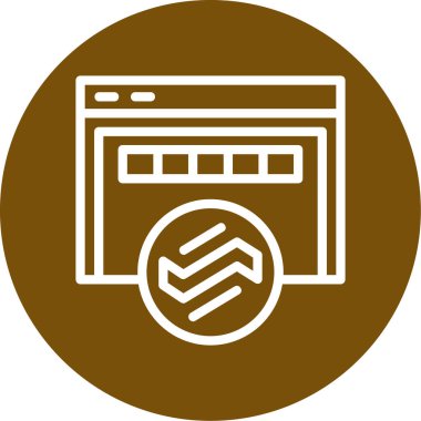 vektör tarayıcı simgesi, vektör çizimi