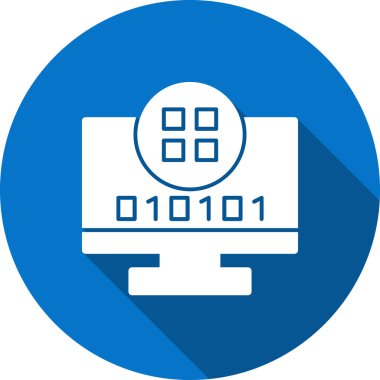 Web vektör renk çizgisi simgesi