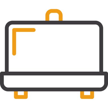 çanta vektör simgesi modern illüstrasyon tasarımı