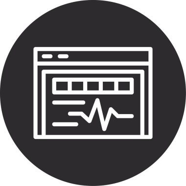 seo modern simgesinin vektör illüstrasyonu