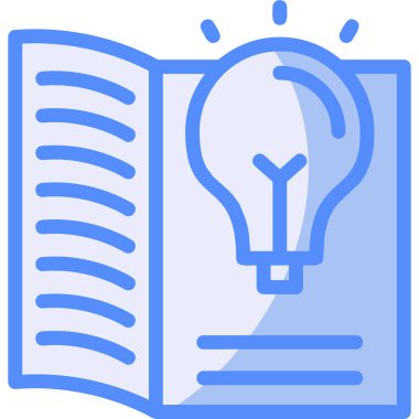 fikir simgesi, vektör illüstrasyonu