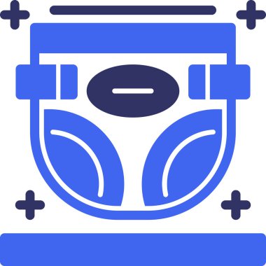 maske web vektör illüstrasyonu