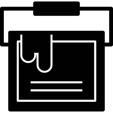 kutu simgesi vektör illüstrasyonu