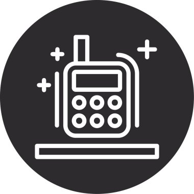 Simge vektör çizim gaz sobası