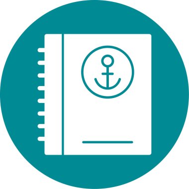 çapa simgesinin vektör illüstrasyonu