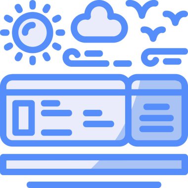 Bilgisayar donanım kategorisinde bulut hesaplama sunucusu simgesi