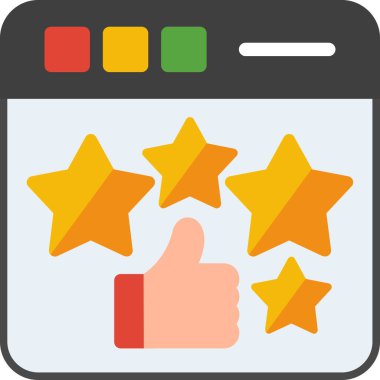 derecelendirme geri besleme simgesi